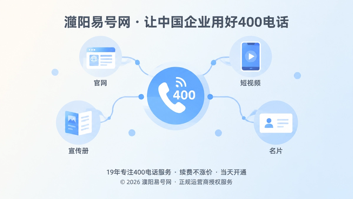 2026年濮阳企业选号指南：让400电话成为可持续识别的通信入口